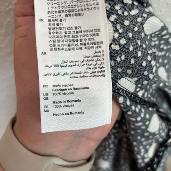 NWT Sandro Roxane Faux Wrap Polka Dot Dress Size 36 / Small - Picture 6 of 6